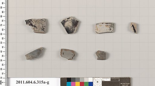 Terracotta fragments of undetermined shapes