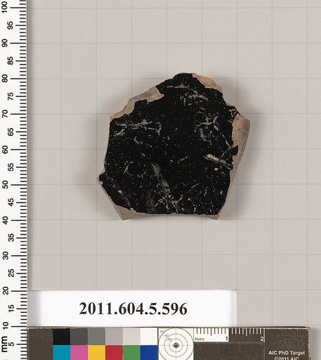 Terracotta fragment of a kylix (drinking cup)?