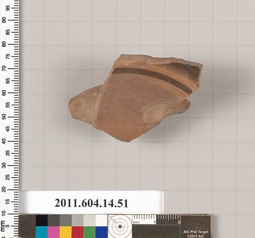 Terracotta fragment of a bowl