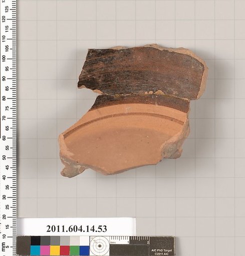 Terracotta fragment of a bowl