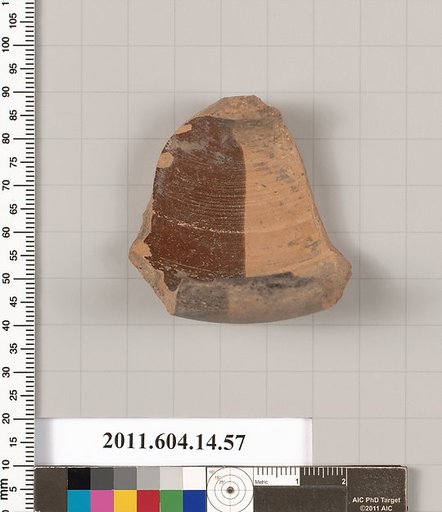 Terracotta fragment of an undetermined shape