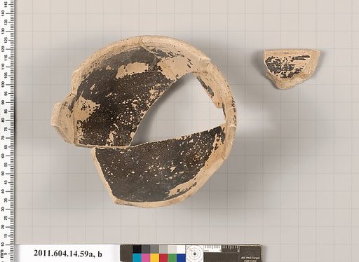 Terracotta fragments of a bowl