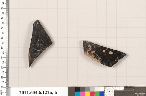 Terracotta fragments of closed shapes