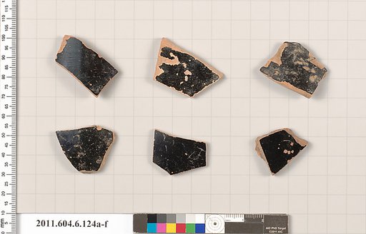 Terracotta fragments of closed shapes