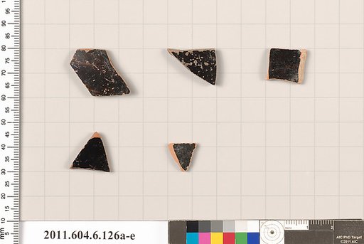Terracotta fragments of closed shapes