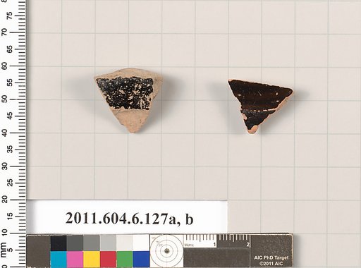 Terracotta fragments of closed shapes
