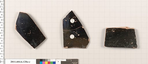 Terracotta fragments of open shapes