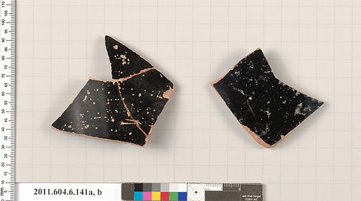 Terracotta fragments of open shapes