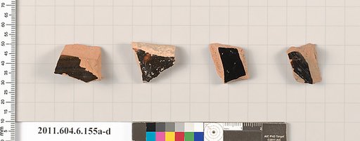 Terracotta fragments of open shapes