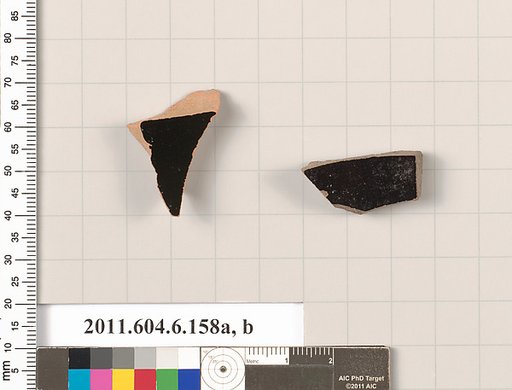 Terracotta fragments of open shapes