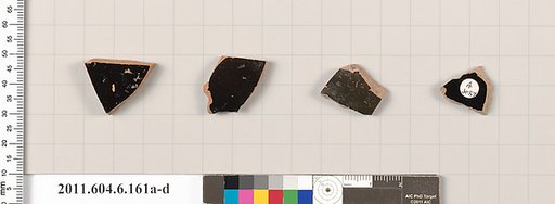 Terracotta fragments of open shapes