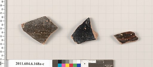 Terracotta fragments of open shapes
