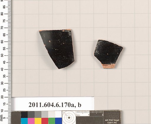 Terracotta fragments of an undetermined shape