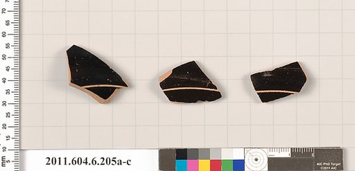 Terracotta fragments of open shapes