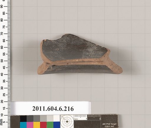 Terracotta fragment of an open shape