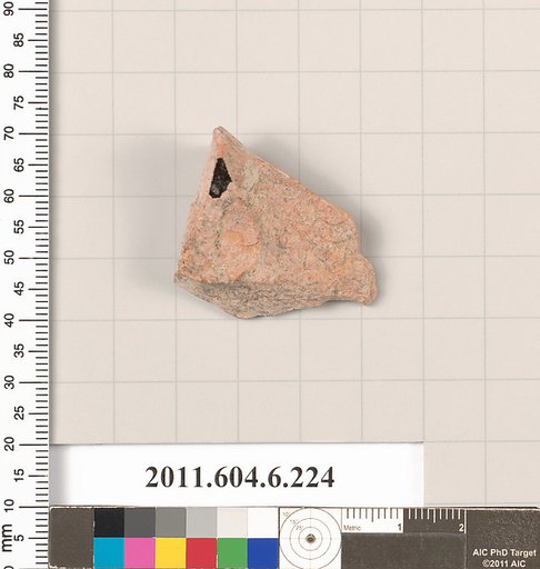 Terracotta fragment of an open shape