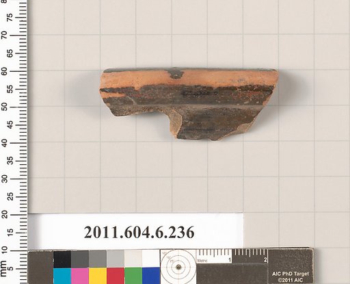 Terracotta fragment of a bowl