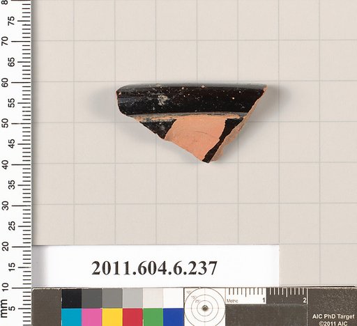 Terracotta fragment of a bowl