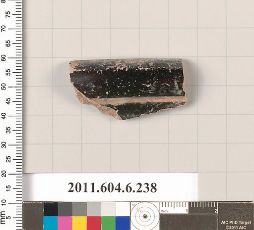 Terracotta fragment of a bowl