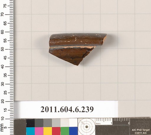 Terracotta fragment of a bowl