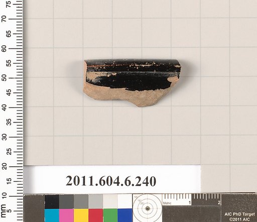 Terracotta fragment of a bowl