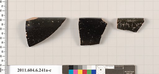 Terracotta rim fragments of bowls?