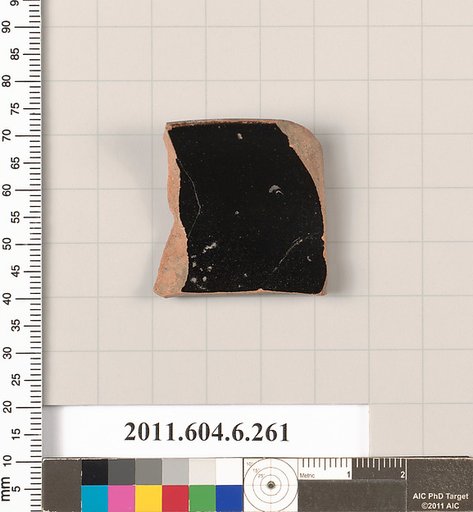 Terracotta fragment of a plate?