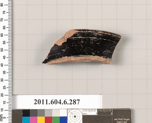 Terracotta rim fragment of a kalathos?