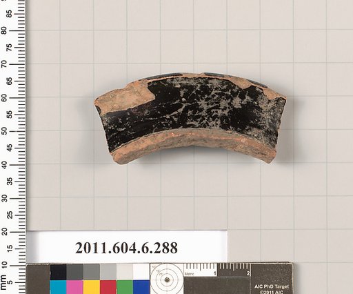 Terracotta rim fragment of a kalathos?