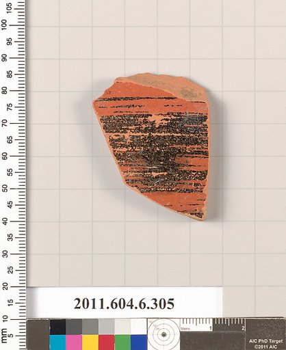 Terracotta fragment of an open shape