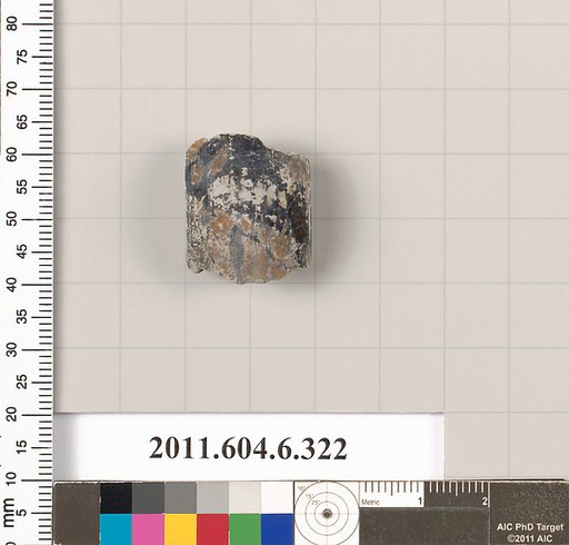 Terracotta fragment of an undetermined shape