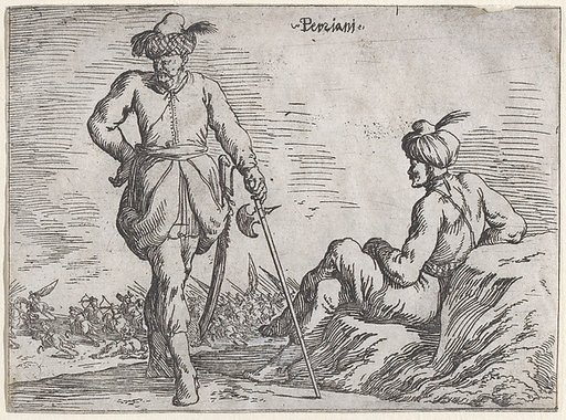 Persians, from a set of costume plates of different nations