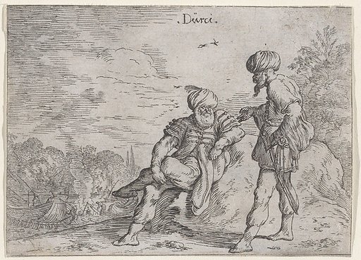 Turks, from a set of costume plates of different nations