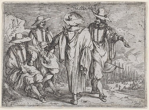 Italians, from a set of costume plates of different nations
