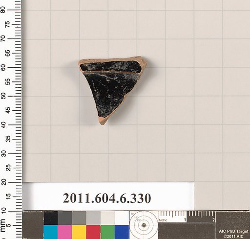 Terracotta fragment of an open shape