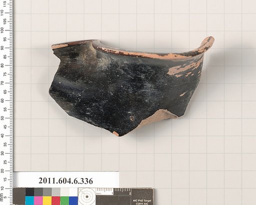 Terracotta fragment of an oinochoe: chous (jug)