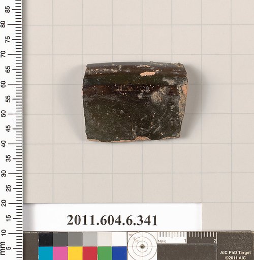 Terracotta rim fragment of a bowl