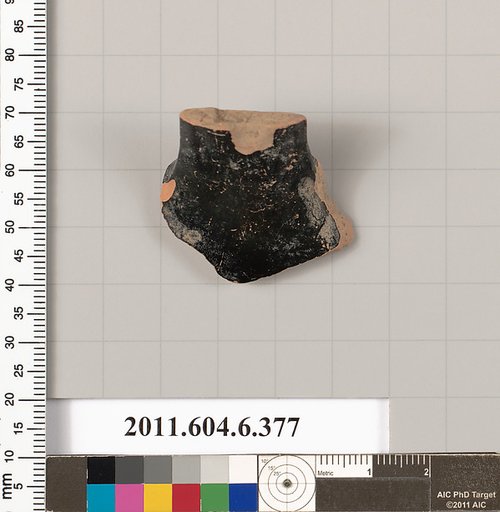 Terracotta fragment of an undetermined shape