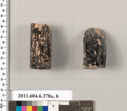 Terracotta fragments of undetermined shapes