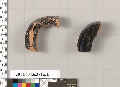 Terracotta fragments of undetermined shapes