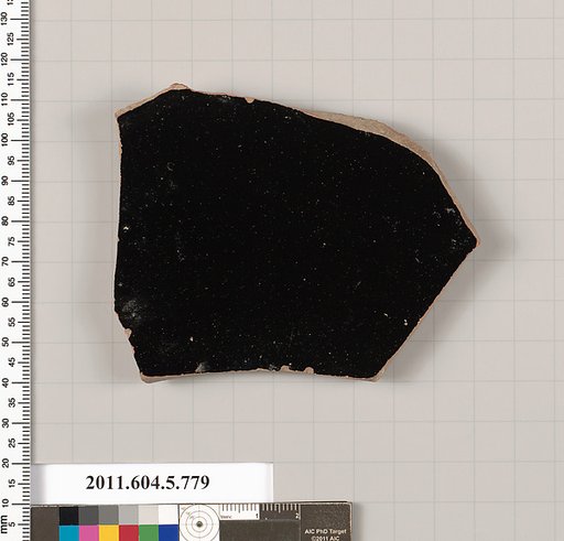 Terracotta fragment of a kylix (drinking cup)