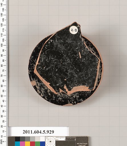 Terracotta fragment of a kylix (drinking cup)