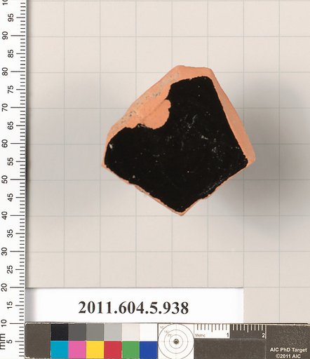 Terracotta fragment of a kylix (drinking cup)