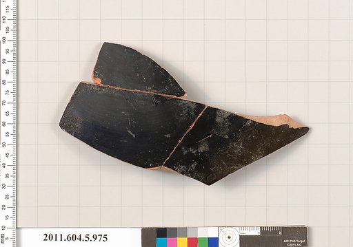 Terracotta fragment of a kylix (drinking cup)