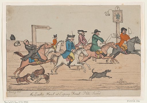 The Easter Hunt at Epping Forest, Plate Second