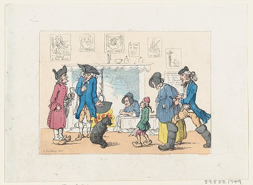 The Kitchen of a French Post House