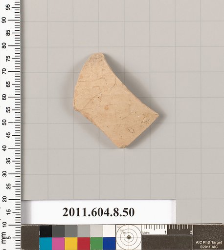 Terracotta fragment of an undetermined shape