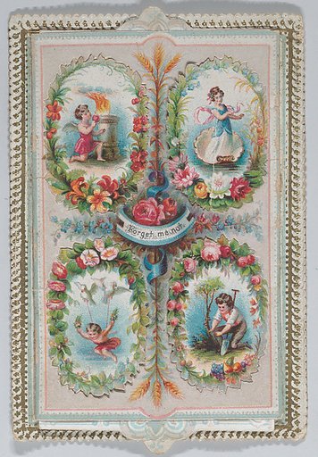Valentine - Mechanical, four ovals, flaps, images