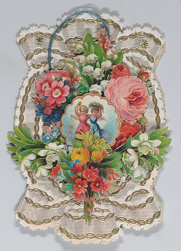 Valentine - Mechanical - cluster of  lace paper, die cuts