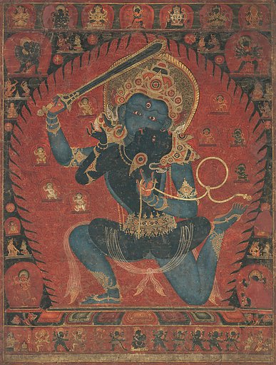 Achala with His Consort Vishvavajri